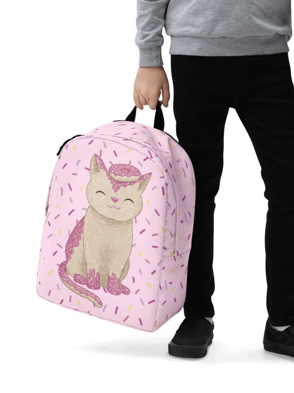 Lottie's Doughnut Cat Backpack - Pink product image (3)