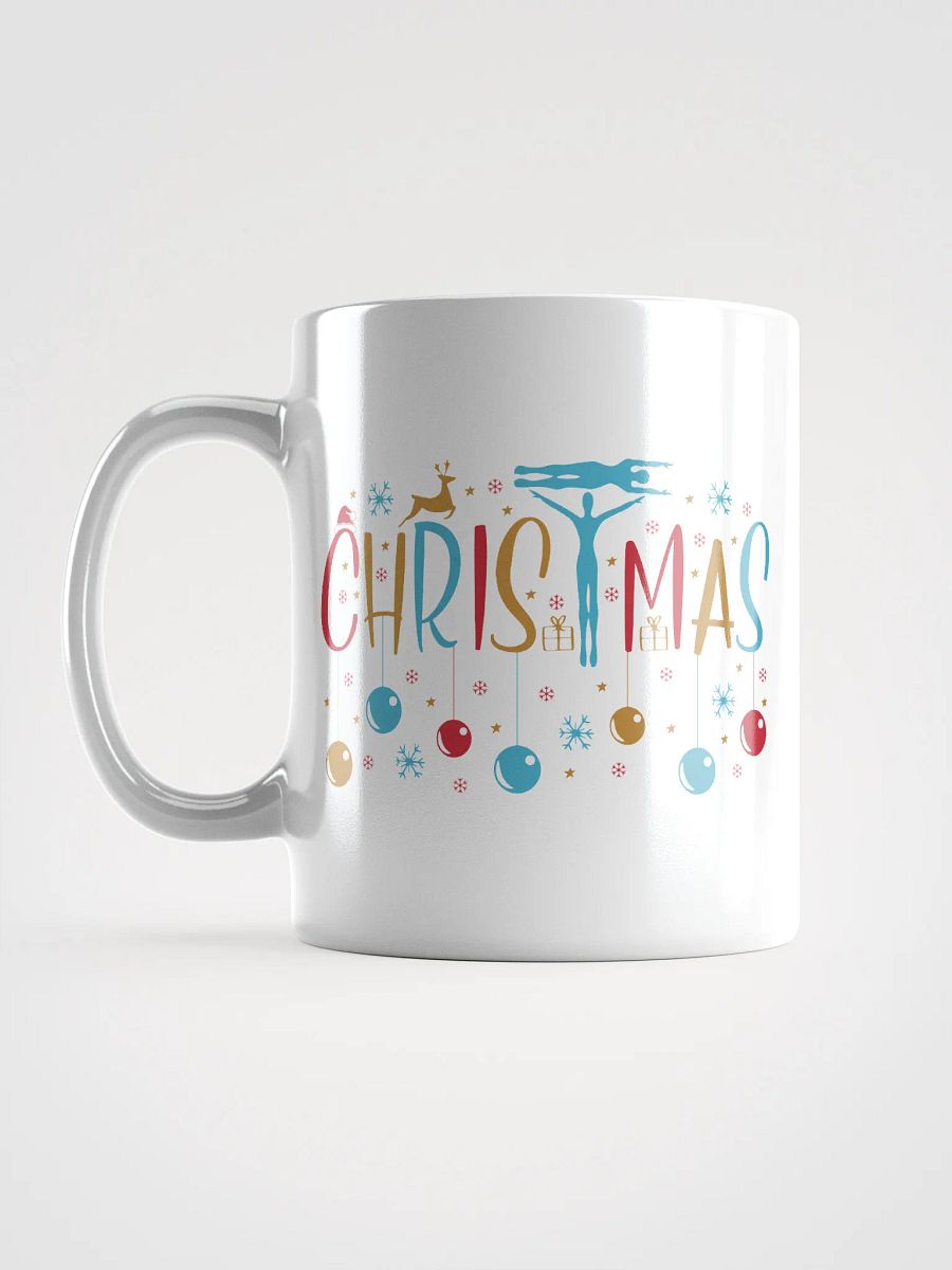 Classic Christmas Snow Flake and Ball Coffee Mug product image (6)
