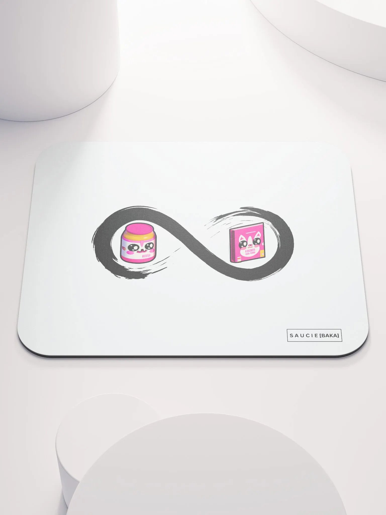 Tsumisauce Mouse Pad Original V1 - White product image (4)