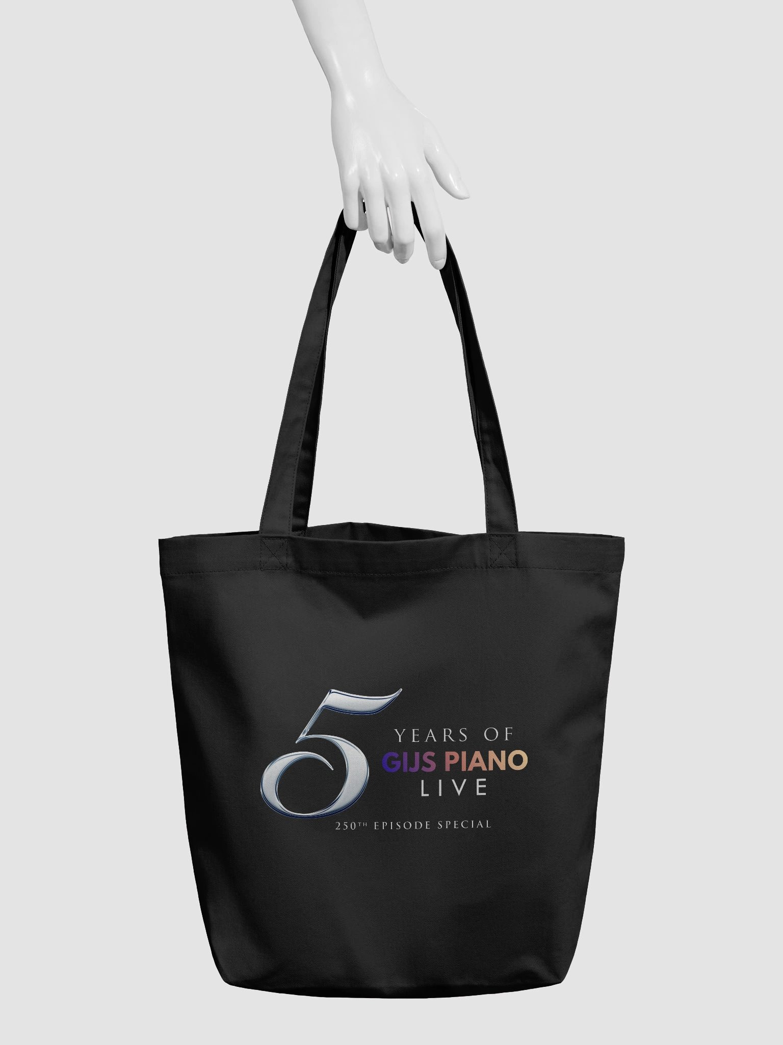 Gijs Piano LIVE 5th Anniversary Tote Bag product image (3)