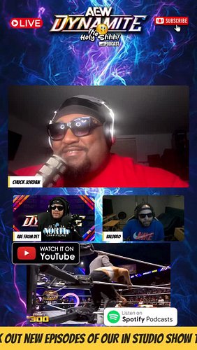 The hurt syndicate attack jet speed on dynamite. #thehurtsyndicate #theholyshhhpodcast #aewdynamite