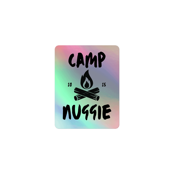 *LIMITED EDITION* Camp Nuggie Sticker product image (1)