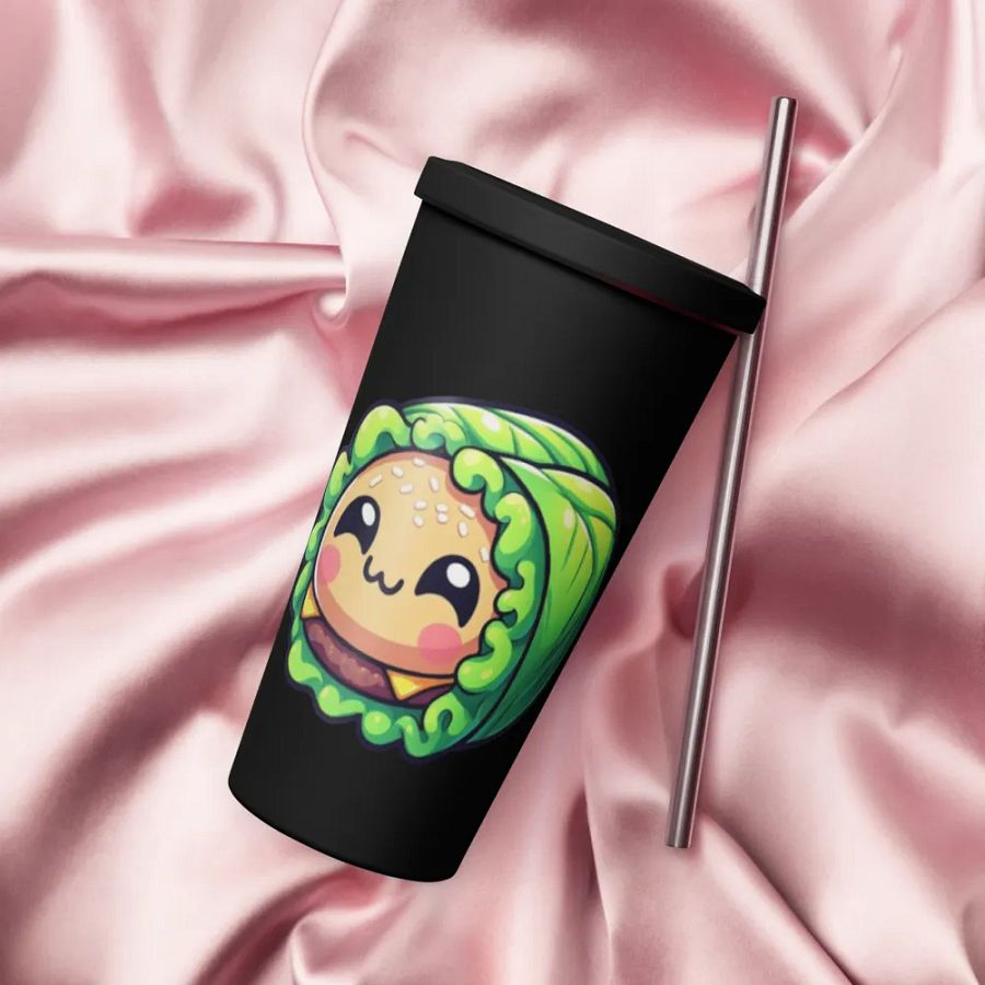 Whimsical Burger Buddy Insulated Tumbler product image (12)
