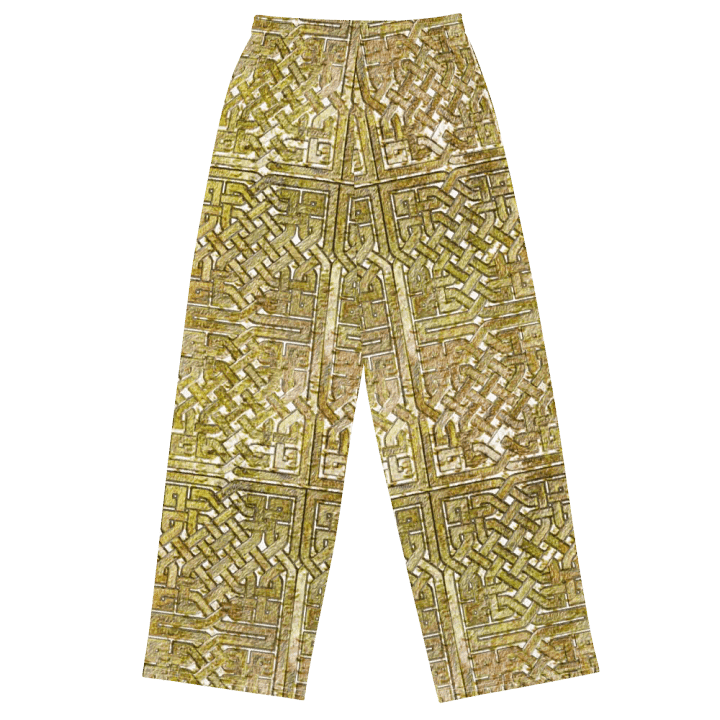 Gold Celtic Knot Wideleg Pants product image (1)