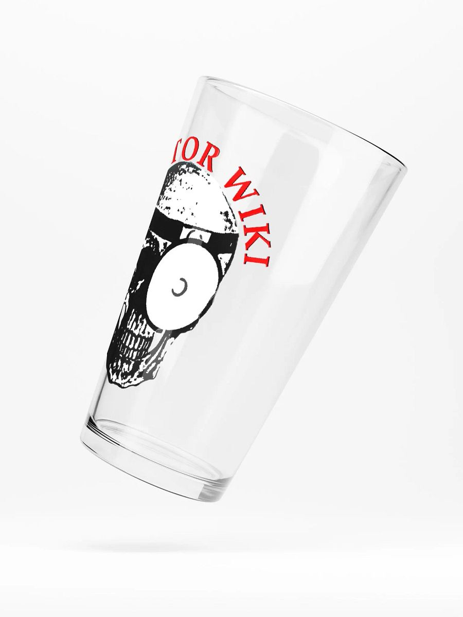 Doctor Wiki Pint Glass product image (5)