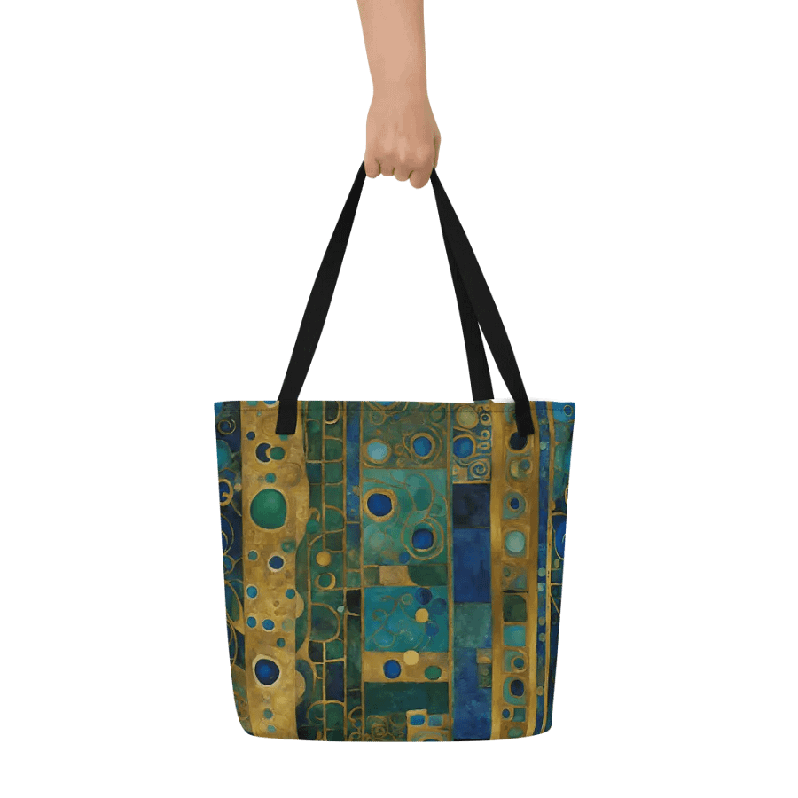 klimt inspired tote for art students and friends product image (7)