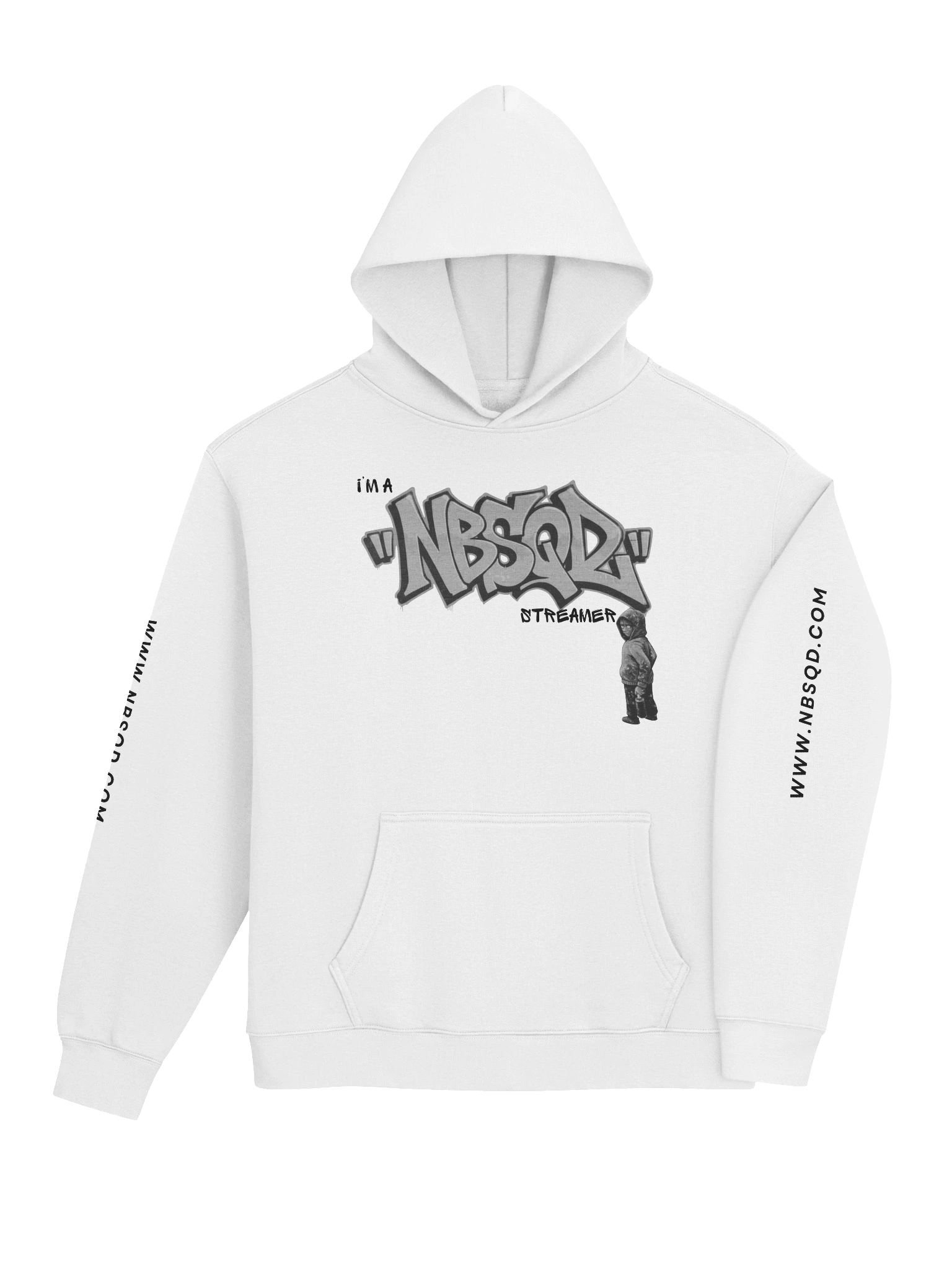 Noobsquad “NBSQD Graffiti – Break The Rules, It’s Part of The Game” Men’s Hoodie product image (4)