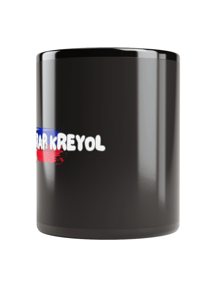 San pou san Black Glossy Mug product image (3)