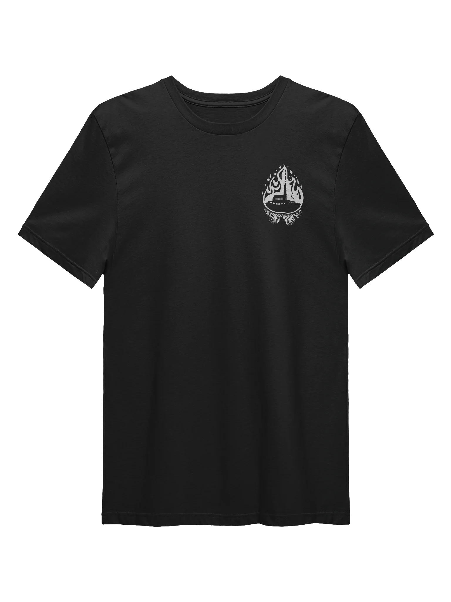 FIRESIDE II T-Shirt (Black) product image (1)