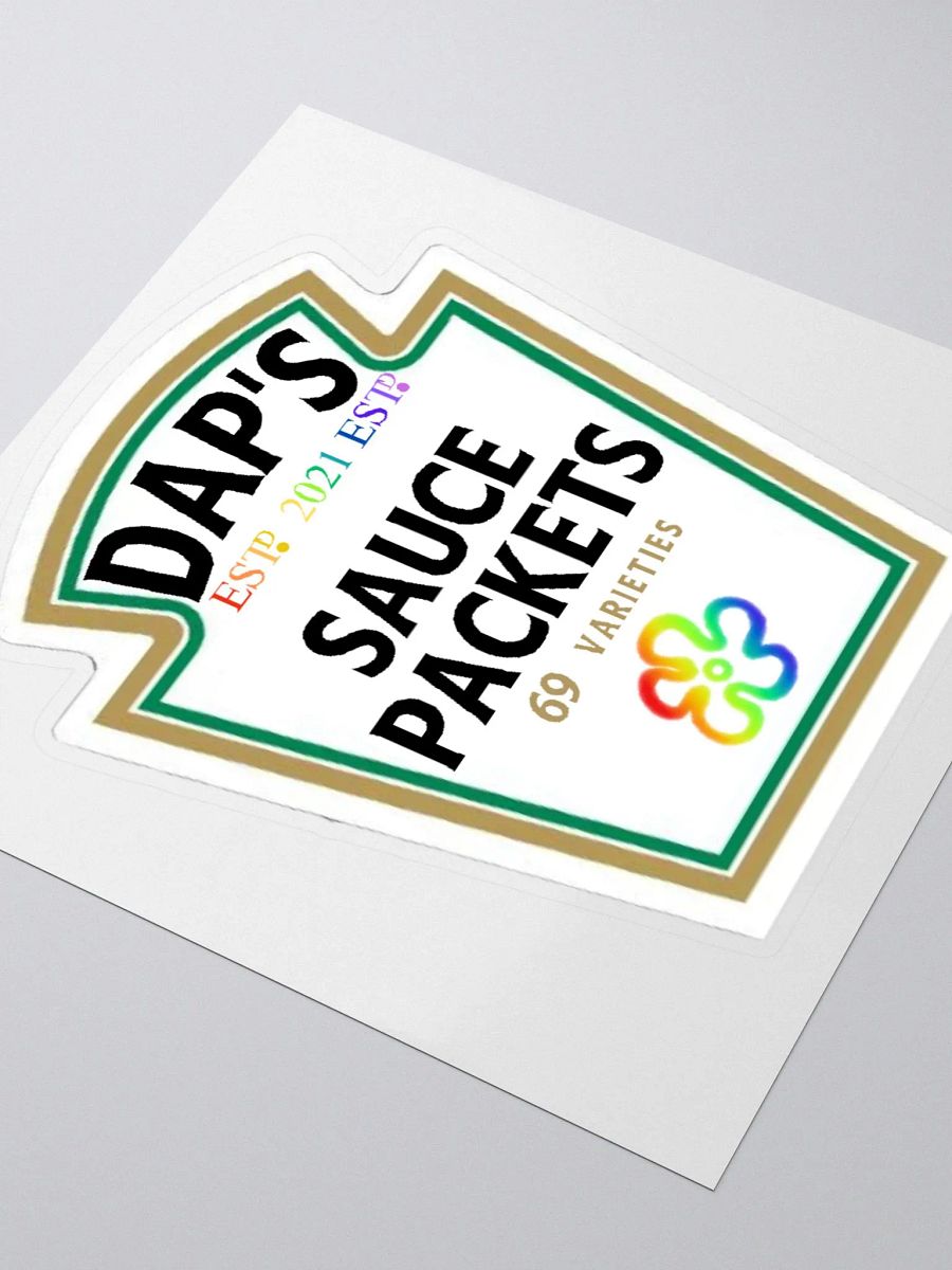 Dap's Sauce Packets Sticker product image (3)