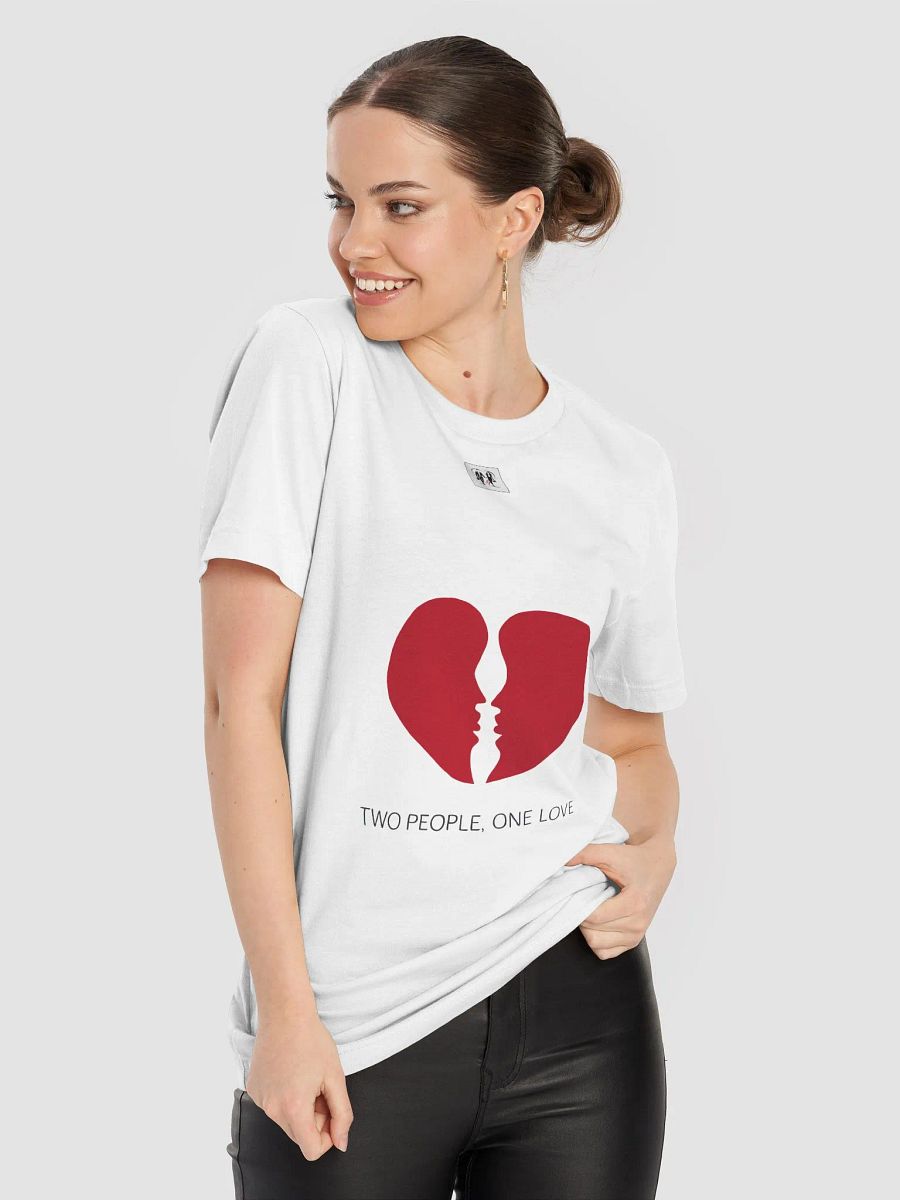 Two People One Love Logo T-Shirt product image (38)