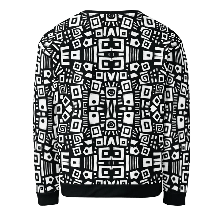 African Geometric Harmony Unisex Sweatshirt product image (2)