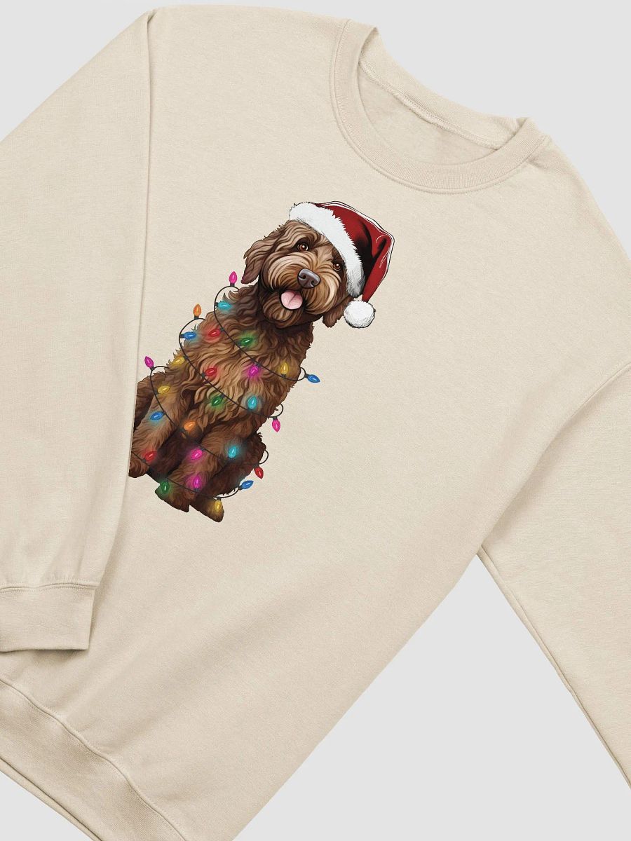 Funny Labradoodle(Brown) Christmas Sweatshirt for Doodle Paw-rents product image (19)