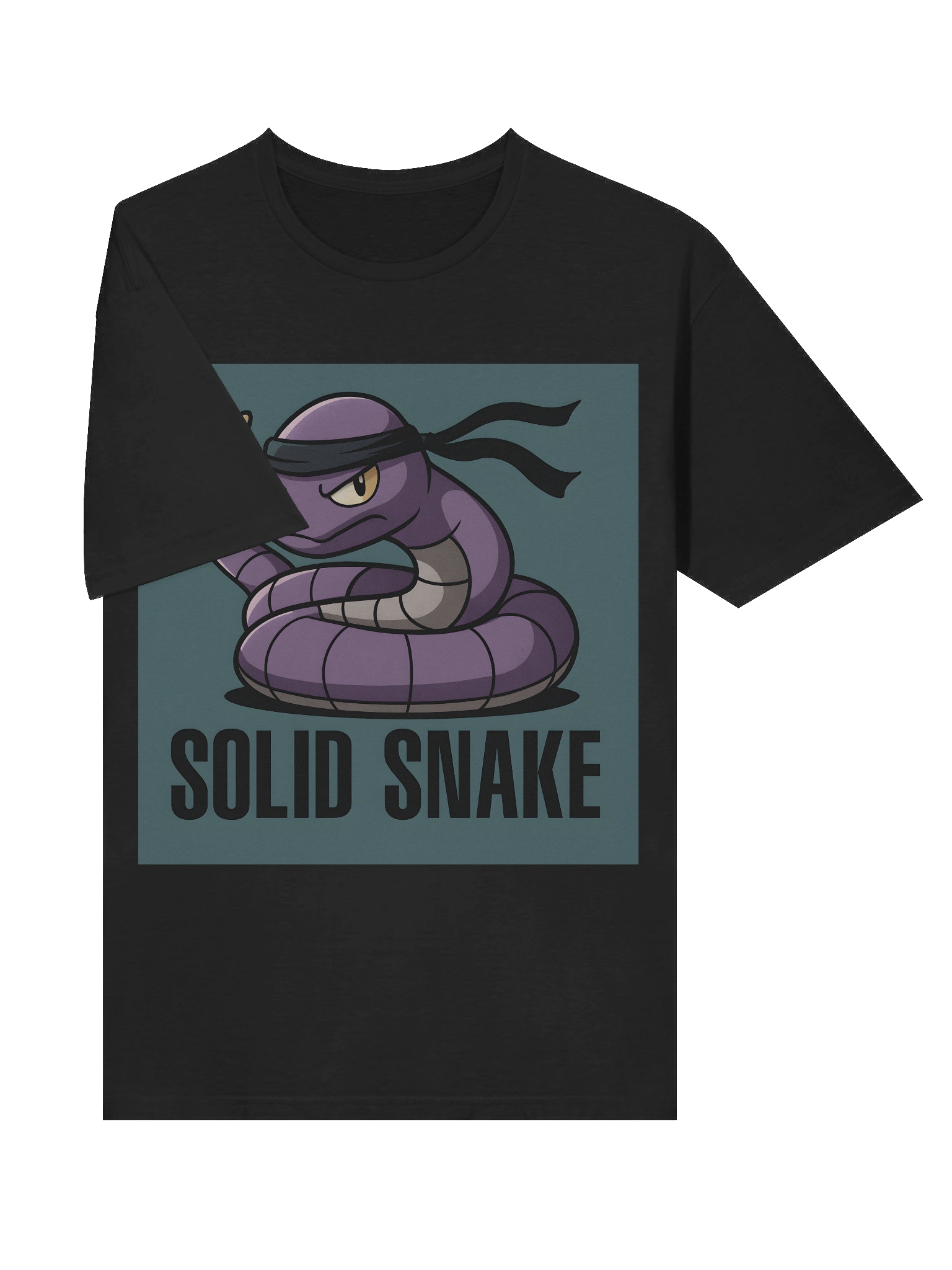 Ekans × Metal Gear Solid – “Solid Snake” Mashup Tee product image (5)
