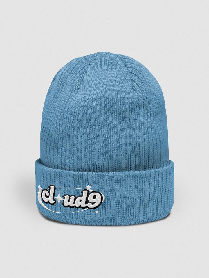 CLOUD9 beanie white print product image (4)