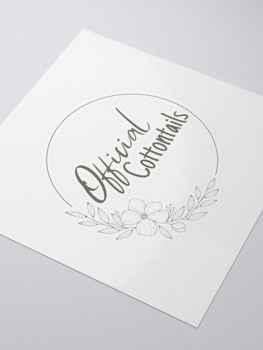 Official Cottontail Sticker product image (3)