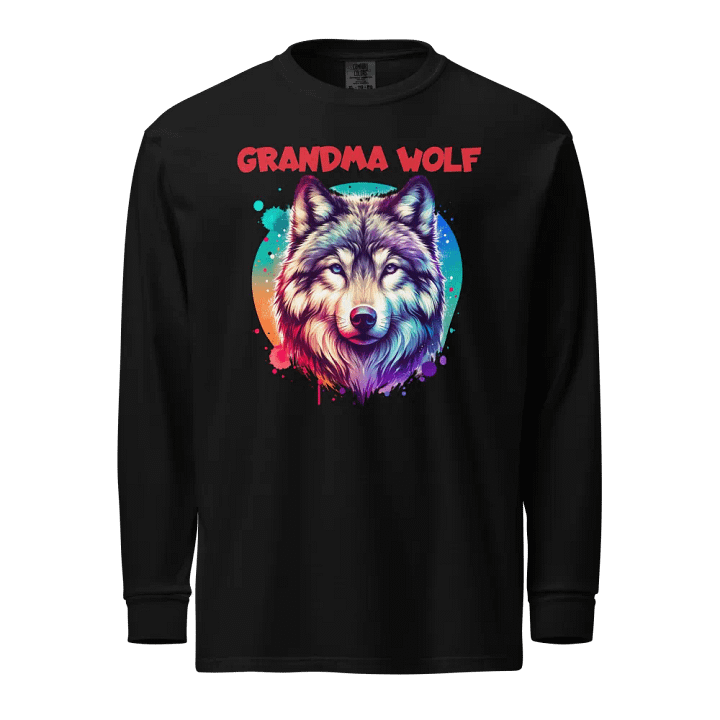 Grandma Wolf Long Sleeve Shirt product image (1)