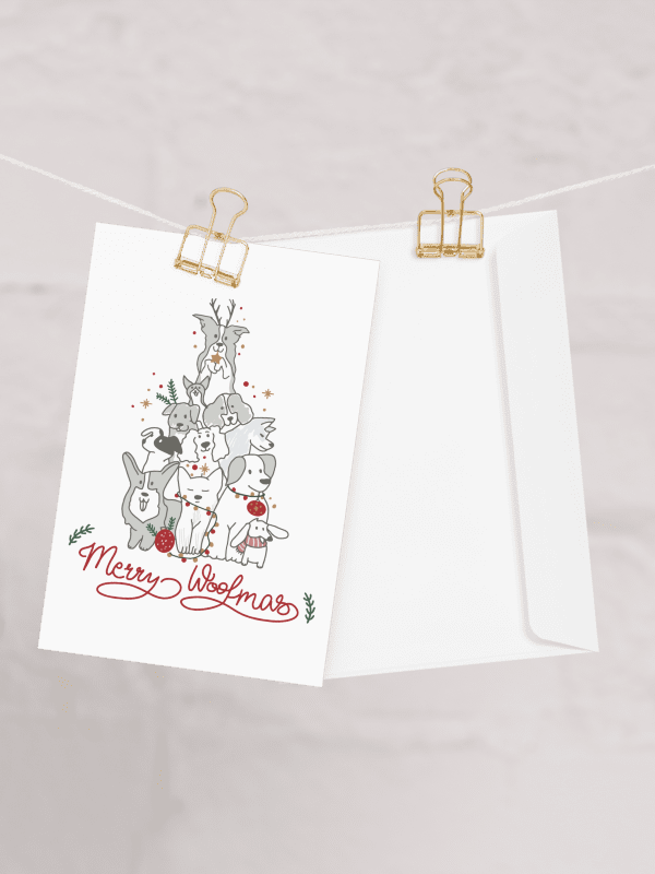 Christmas Greeting Card »Merry Woofmas« product image (3)