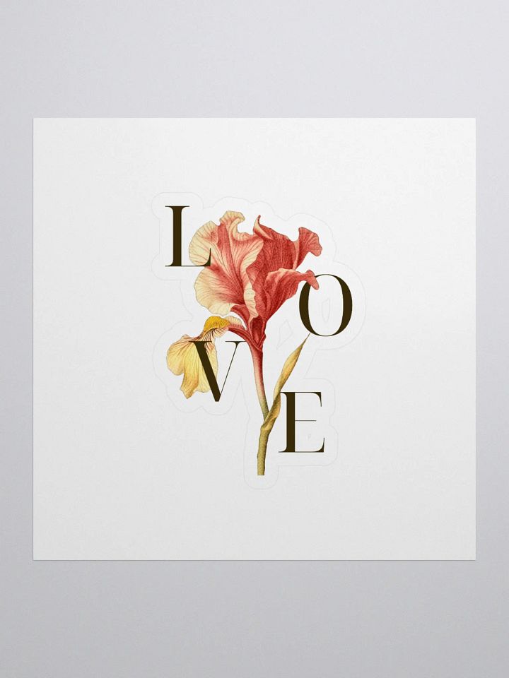 Love Blossom Kiss Cut Stickers product image (1)
