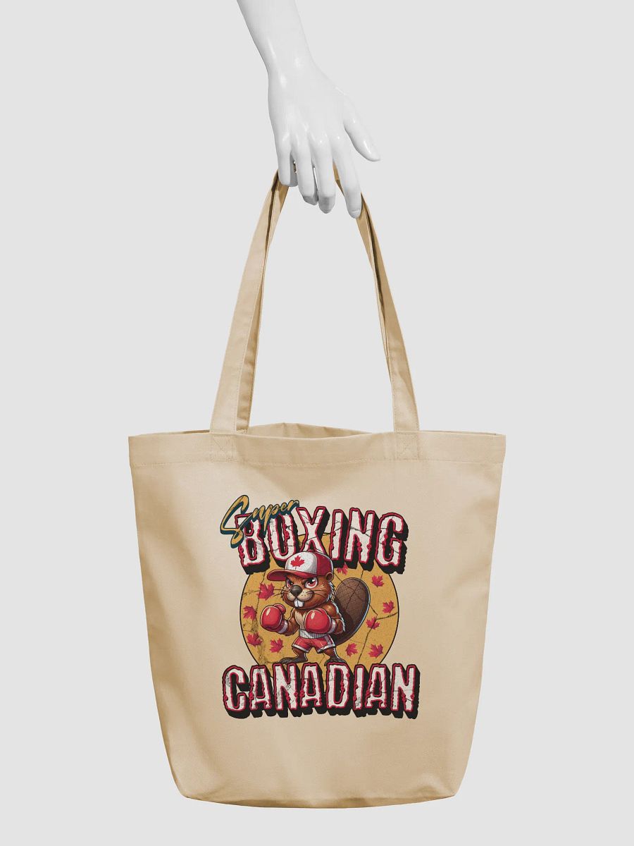 Super Boxing Canadian Beaver Eco-Friendly Tote Bag product image (6)