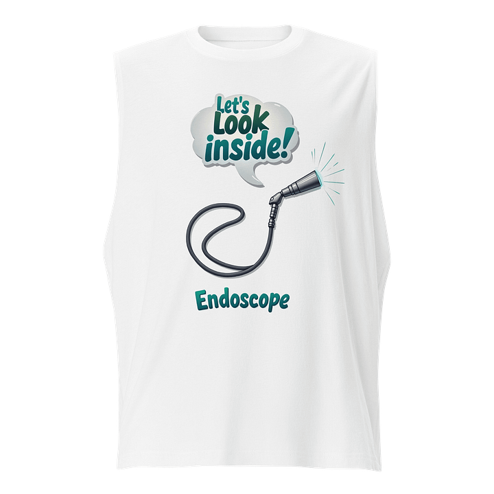 Explore Within: Endoscope Illustrated Muscle Tank product image (1)