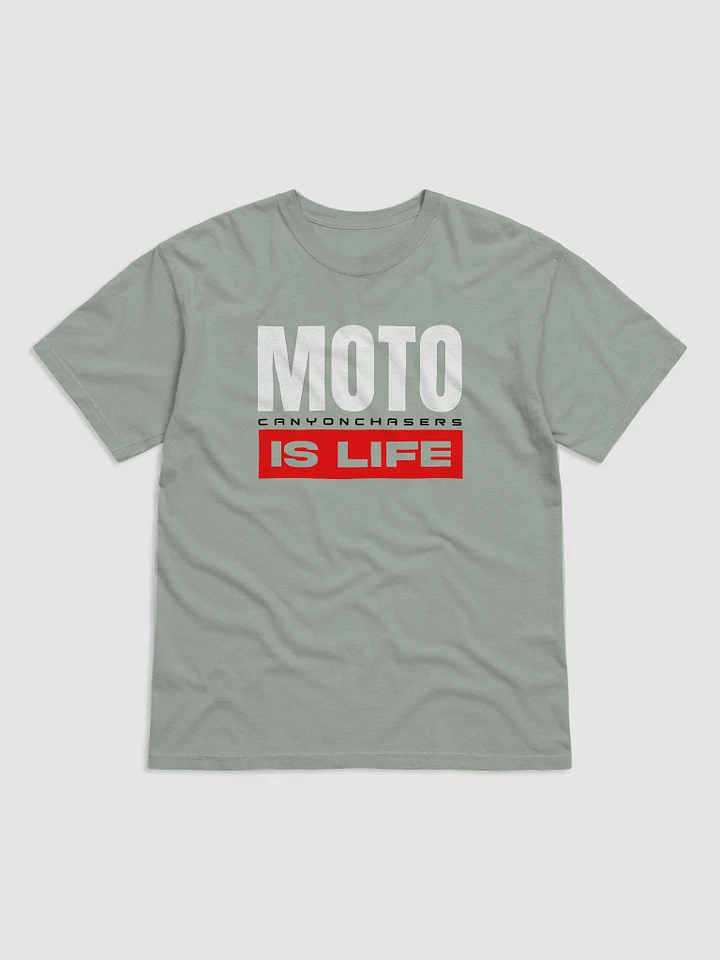 Heavyweight Moto is Life Tee product image (2)