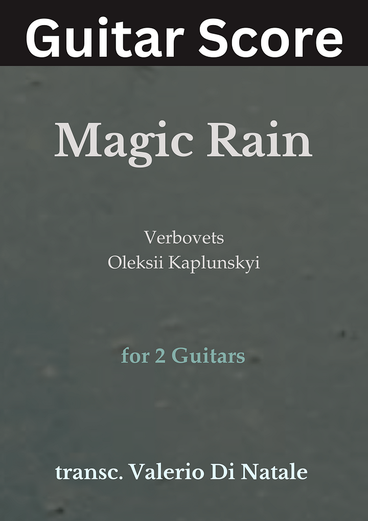 Magic Rain by Oleksii Kaplunskyi (Verbovets) product image (1)