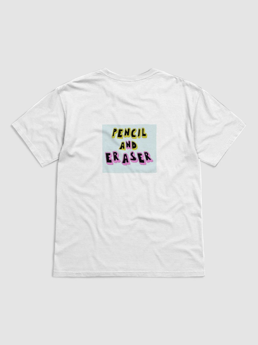 Pencil and Eraser T-Shirt product image (2)