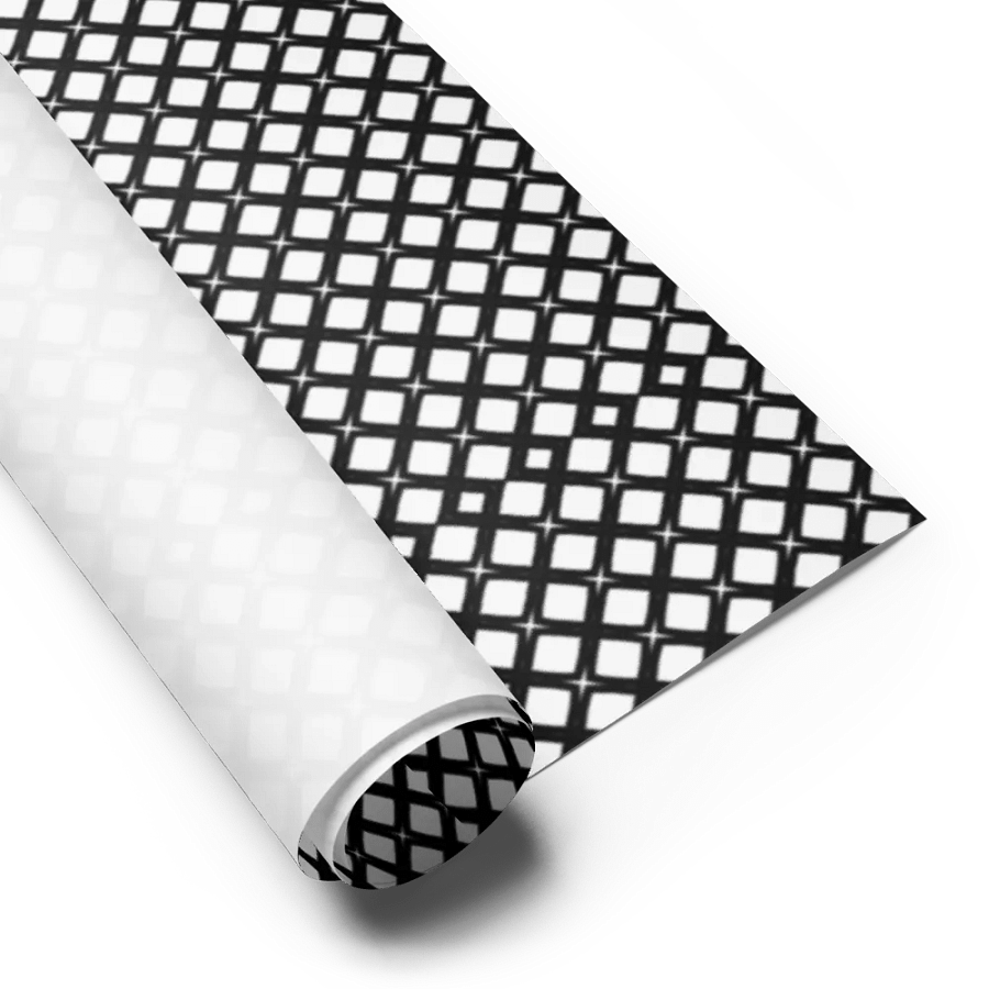 Chic Black and White Wrapping Paper Set product image (10)