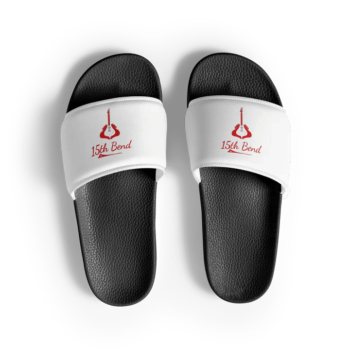 White slides with classic logo product image (2)