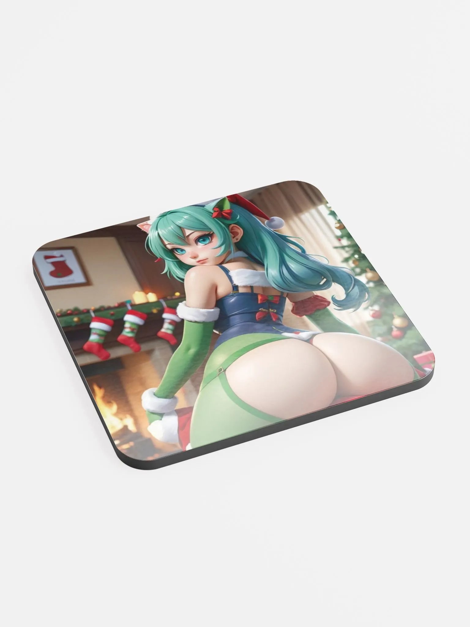 Chic Glossed Cork Coaster Set product image (2)