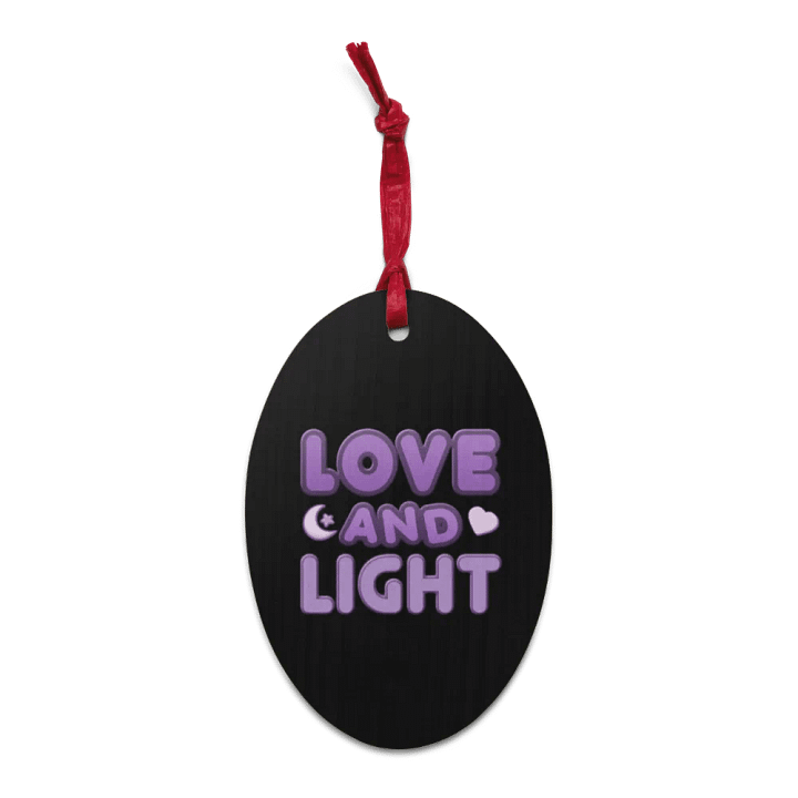 Love and Light Wooden Ornaments product image (2)