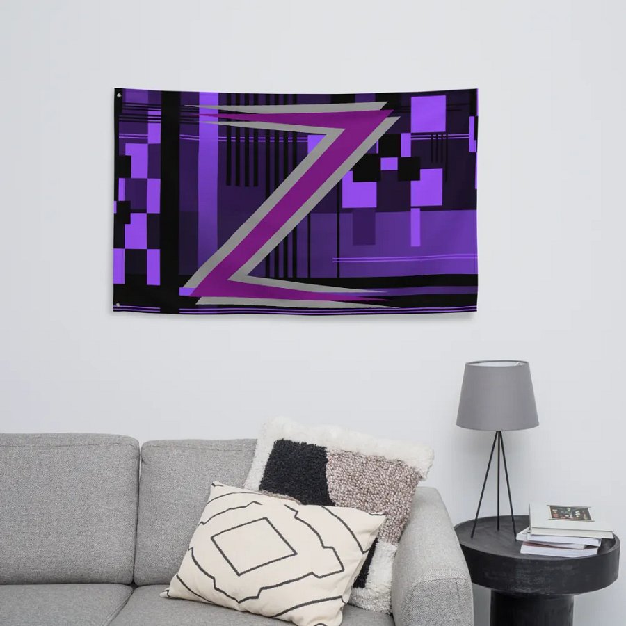 Mav Raccoon Logo Flag product image (8)