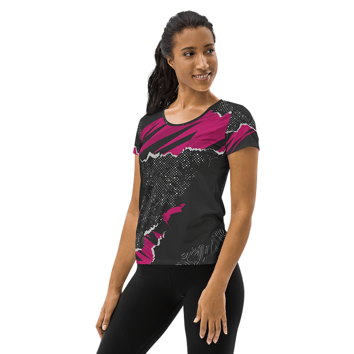 Purple Flash | Women's Athletic T-Shirt product image (2)