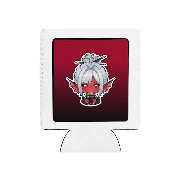 Wine Emote Coozie (Red) product image (1)