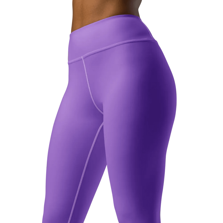 Plain Color Amethyst Yoga Leggings product image (3)