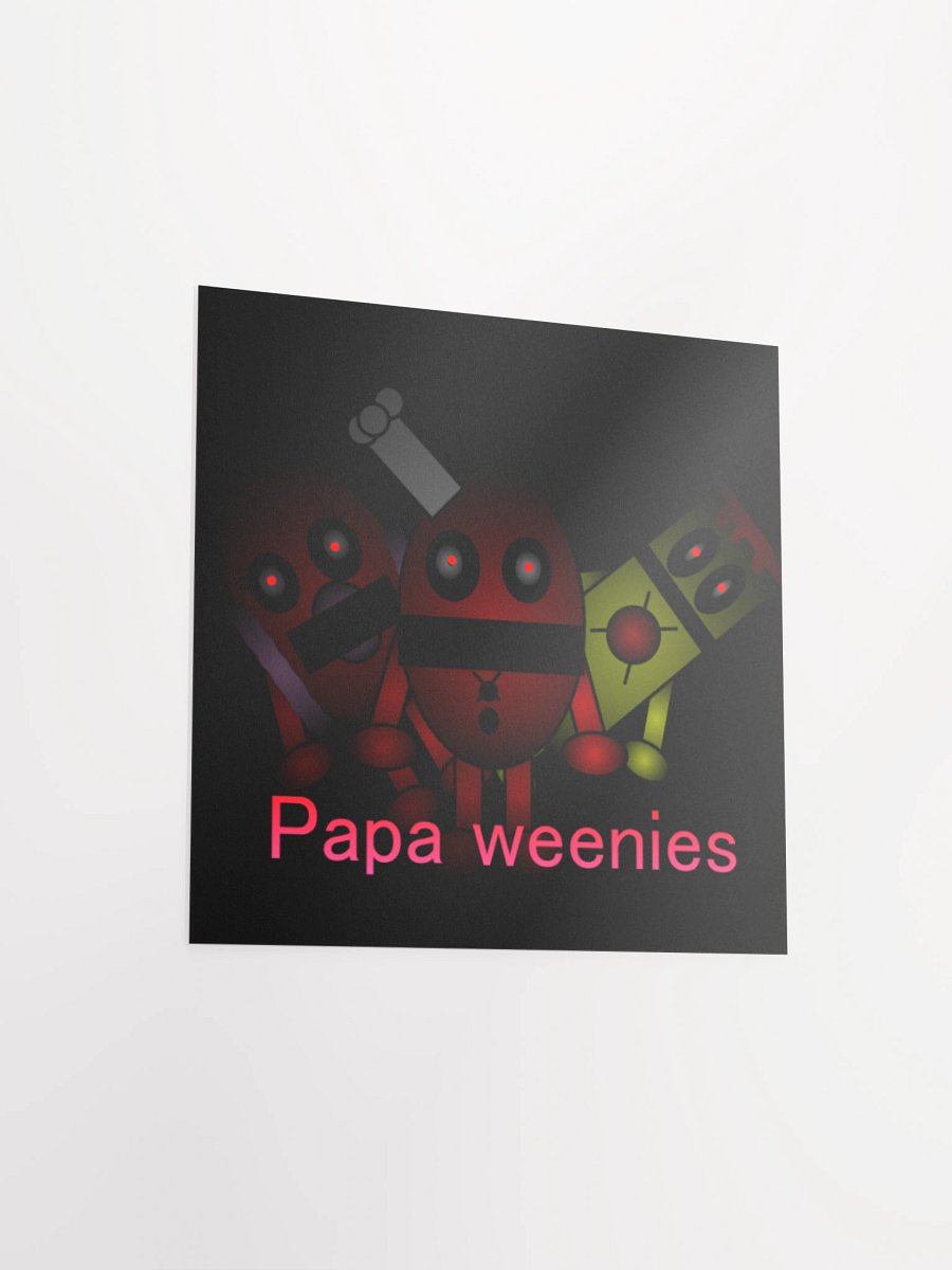 papa weenies poster product image (13)