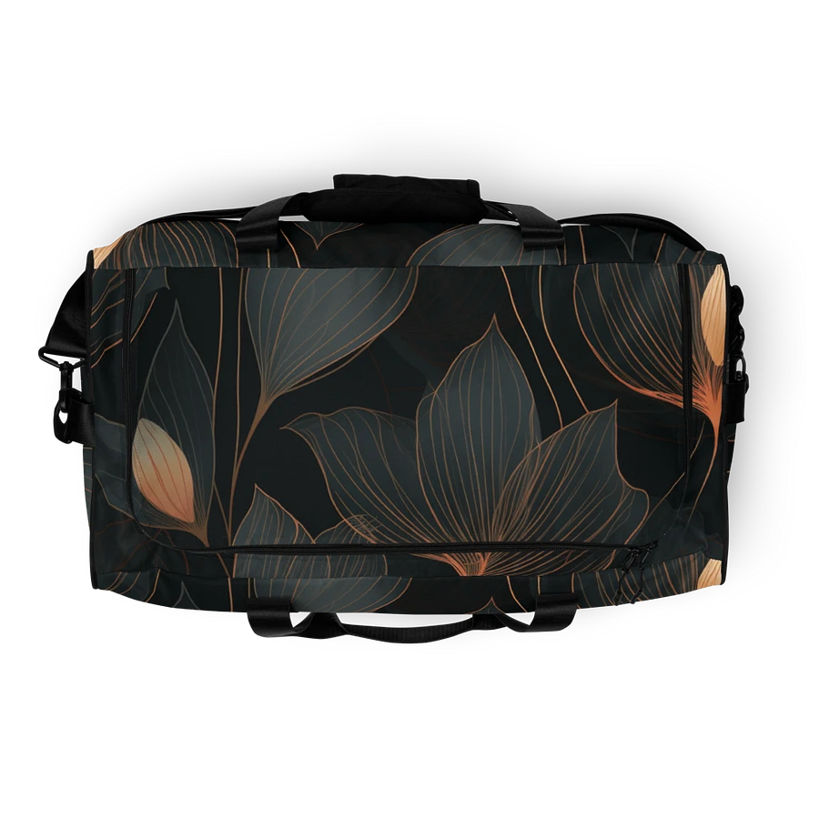 Golden Botanical Elegance Duffle Bag product image (12)