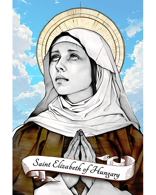 Saint Elizabeth Of Hungary Poster product image (1)