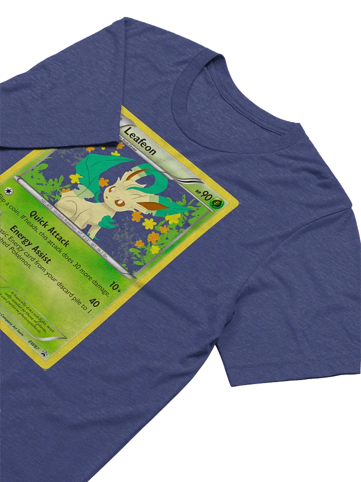 Leafeon TCG T-shirt product image (2)