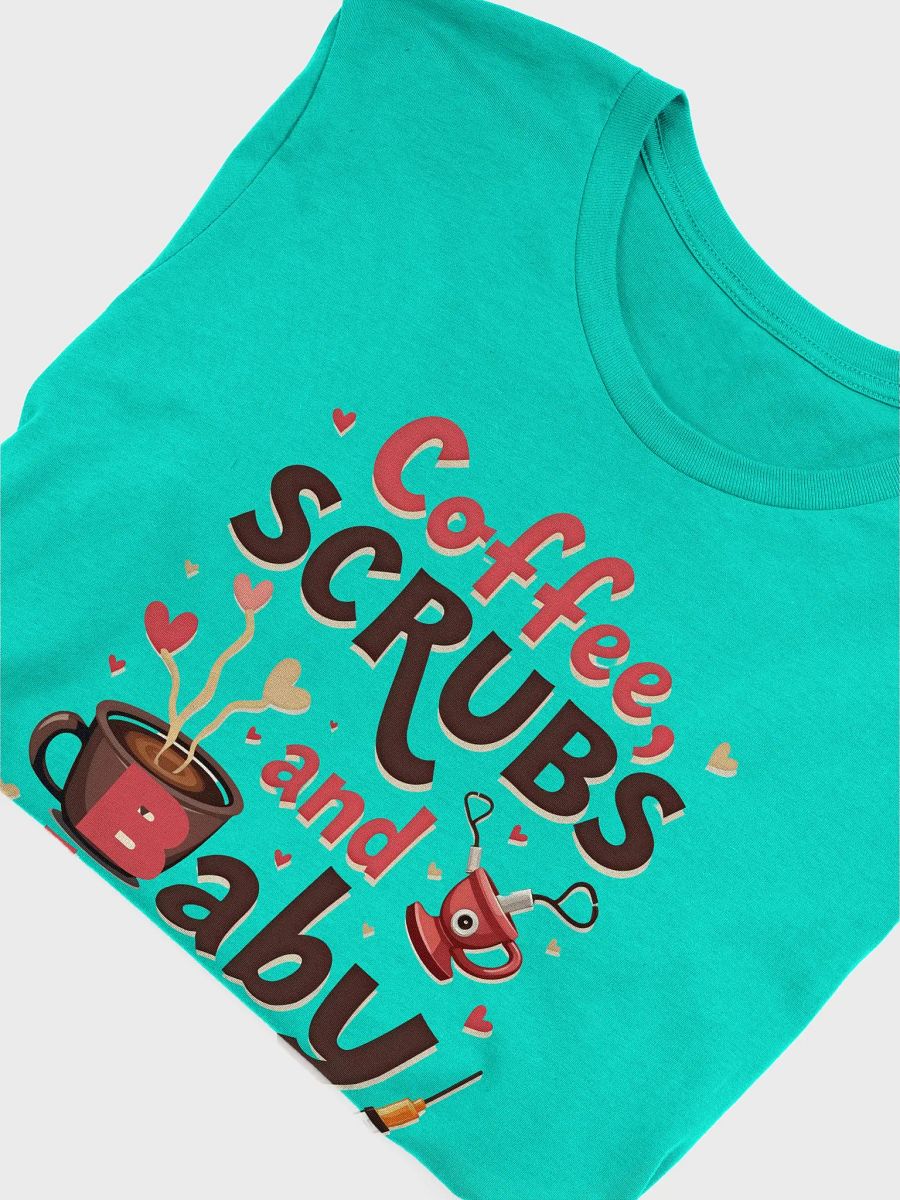 medical Moms baby Love & Caffeine Medical T-Shirt product image (52)