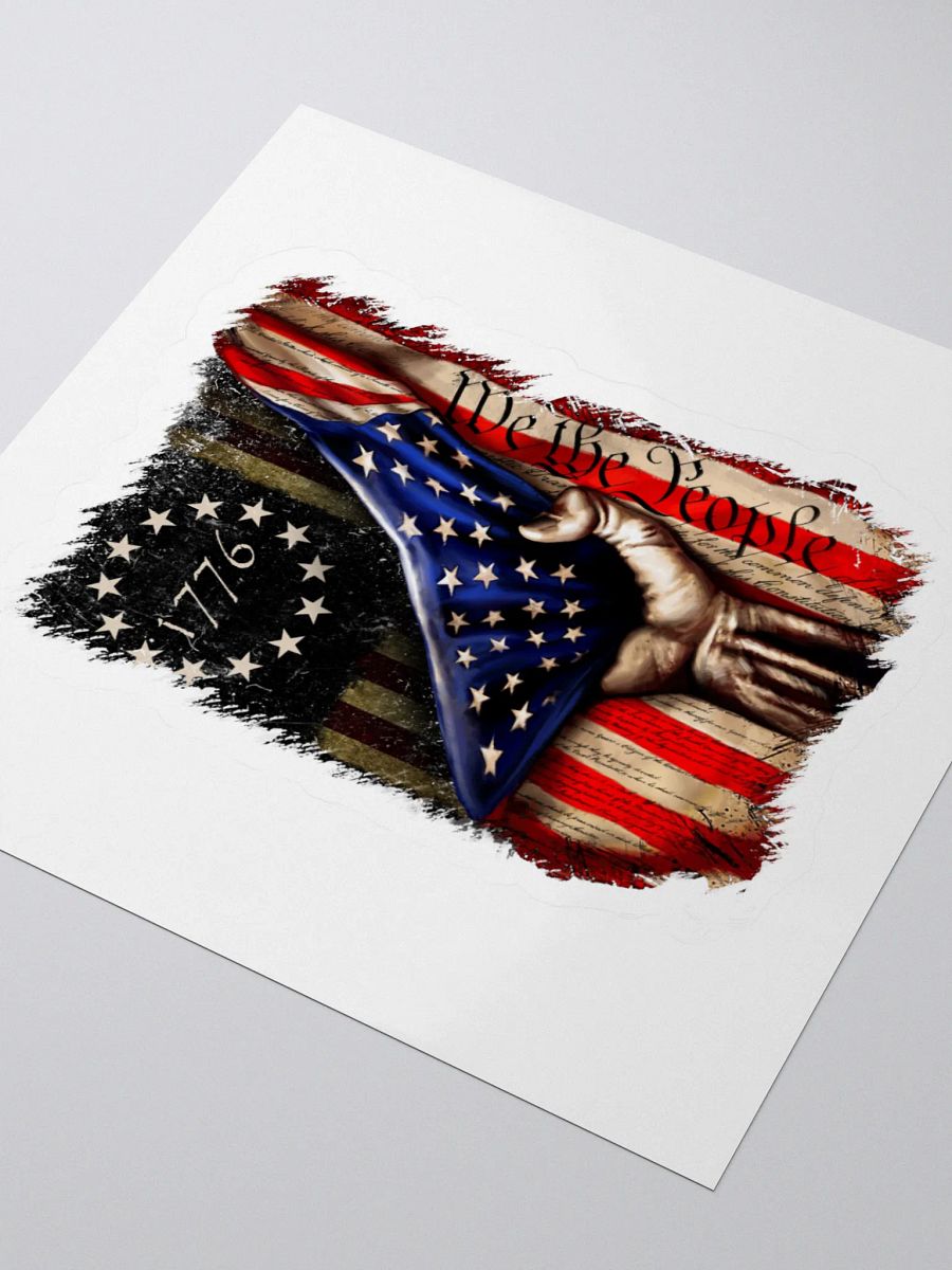 We the People Kiss Cut Stickers product image (3)