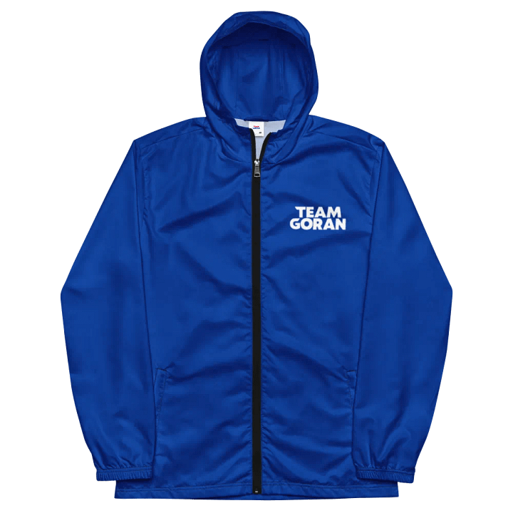 TEAM GORAN Blue Wind Breaker Jacket product image (2)