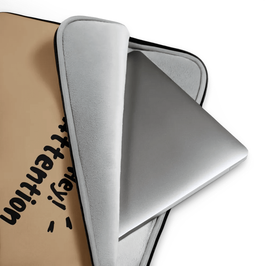 Attention Laptop Sleeve product image (3)