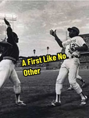 Baseball’s wildest “first ever” moment…created one of the biggest celebrations in sports.  It all started with Dusty Baker hitting his 30th homer of the season and Glenn Burke being well…Glenn. Dodgers history was made. Pure chaos. Pure nostalgia.  1977 gave us chaos, and the High Five every sports fan (and drunk wedding guest 😜) still uses today.  Remember his name. Glenn Burke gave us the simple gesture born from pure joy. Baseball history hits different. 😎⚾️🌈 What’s your favorite baseball “first”?  Drop it in the comments. 🔗 for my sweatshirt is in my profile. Follow for more weird baseball history — and as always, Cardboard Chaos™. @JDub1642 @MLB @Los Angeles Dodgers #GroundersSportsCards #CoffeeAndChaos #baseballhistory #storytime #highfive 