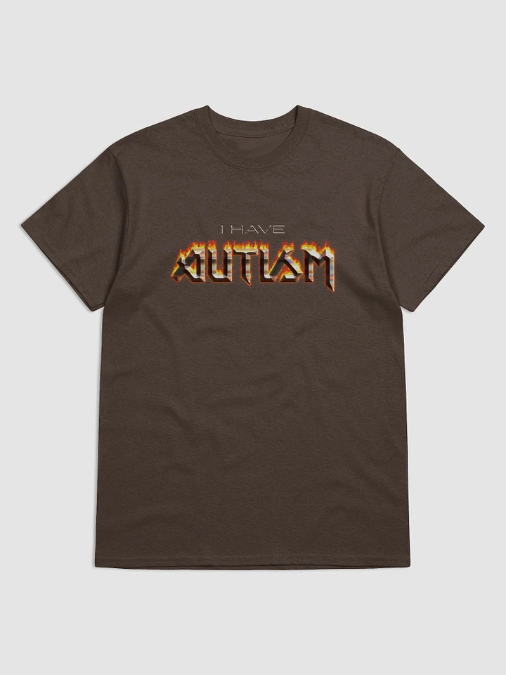 I have autism metal T-shirt product image (1)