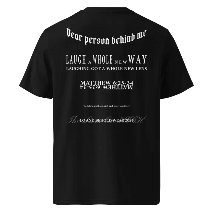 The Lives On HIGH | Laughs | UNISEX Tee | White product image (2)