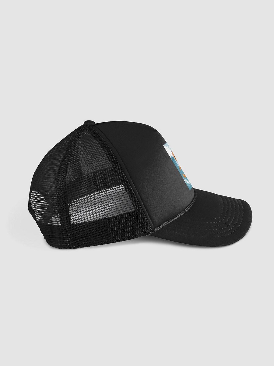 Surfing Cat Trucker Hat product image (5)