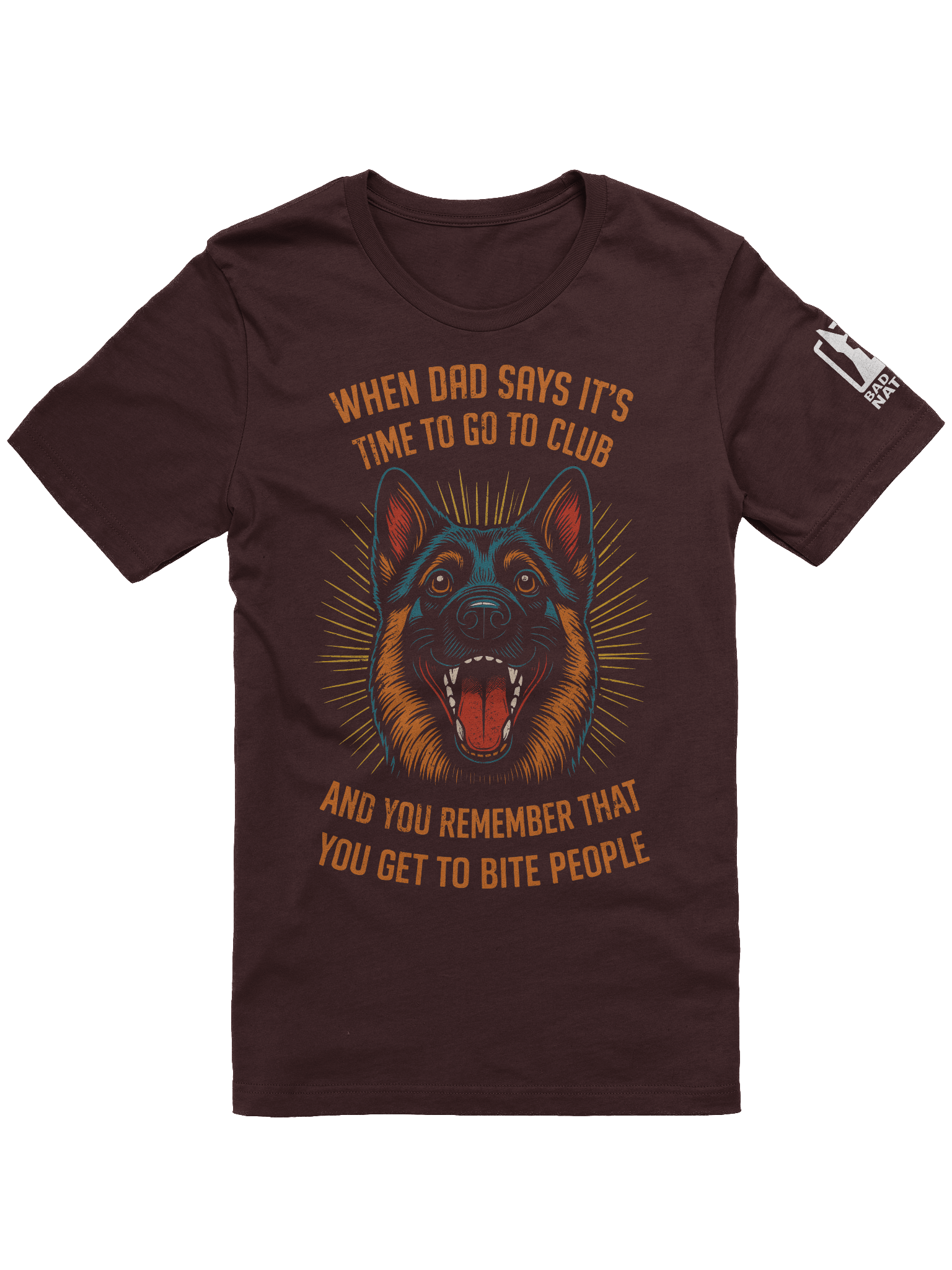 Bite Club (dad) - PREMIUM ADULT UNISEX T-SHIRT ***NEW LARGER PRINT product image (1)