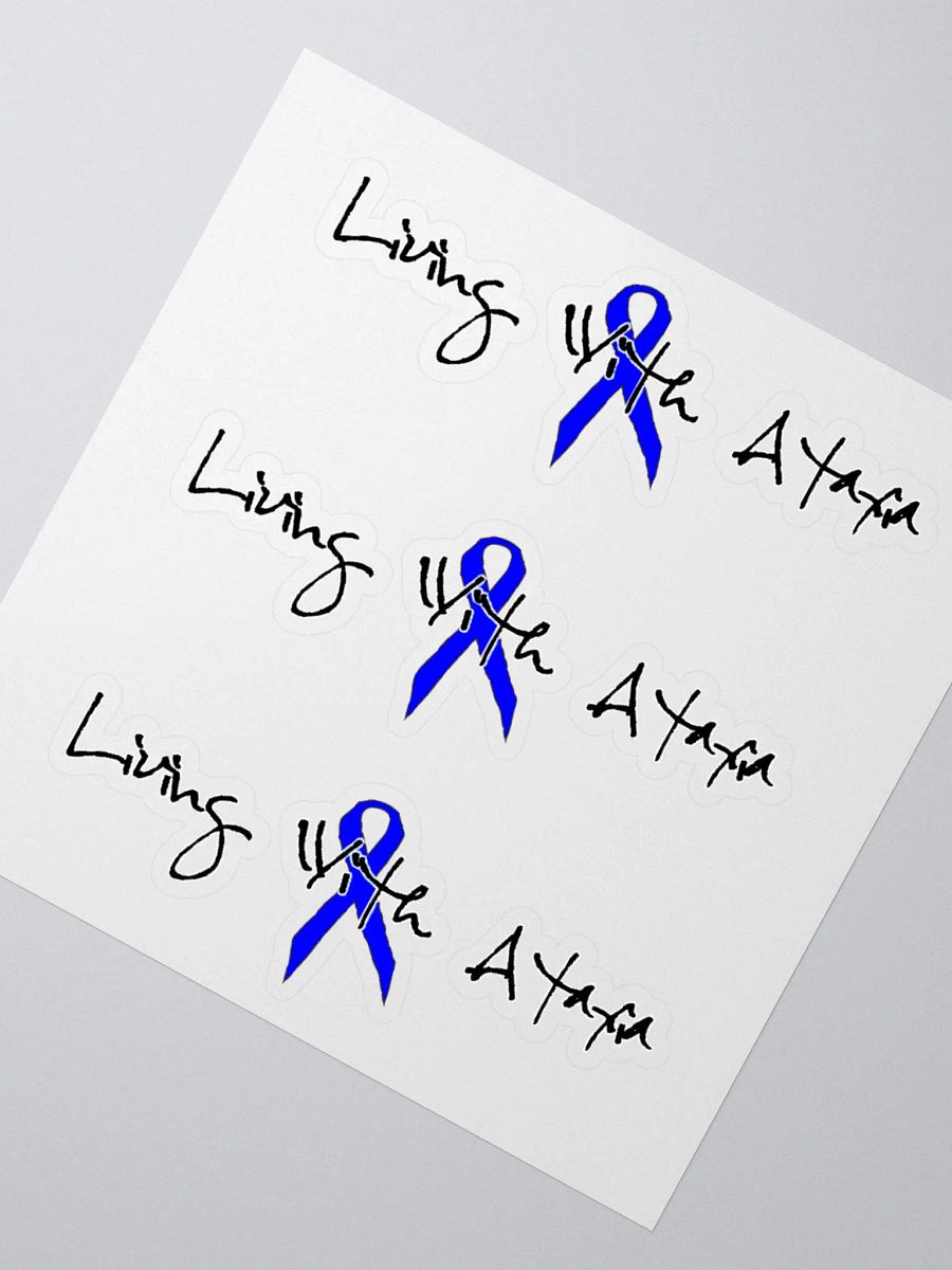 Living With Ataxia Sticker Sheet product image (2)